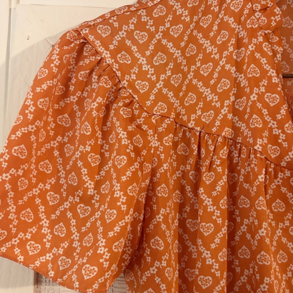 Suzen Asymmetric Ruffle Mini Dress size small - Picture 5 of 9